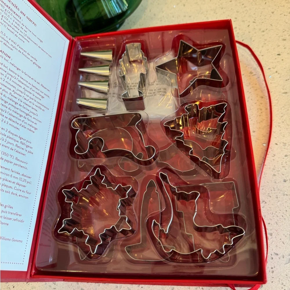 🎄 Williams Sonoma ’Twas the Night Before Christmas Cookie Cutter Set NIB